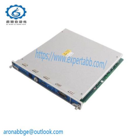 BENTLY 3500/20 125744-02 - Industrial Vibration Monitoring Module