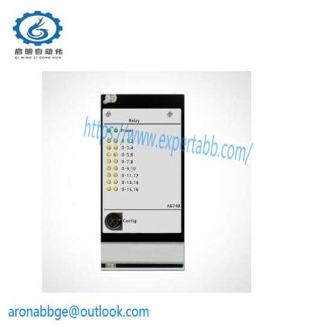 EMERSON A6740 Relay Output Module for Industrial Control Systems