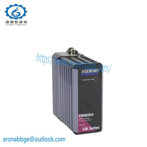 FOXBORO FBM203 I/O Module for Industrial Automation Control Systems