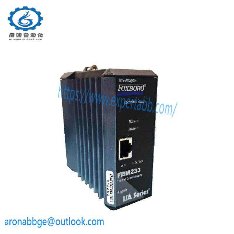foxboro_fbm233_p0926gx_2.jpg FOXBORO FBM233 P0926GX - High-Performance Modular Controller for Industrial Automation