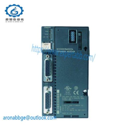 GE IC698CHS117C PLC with 18 I/O Slots and High Voltage Tolerance