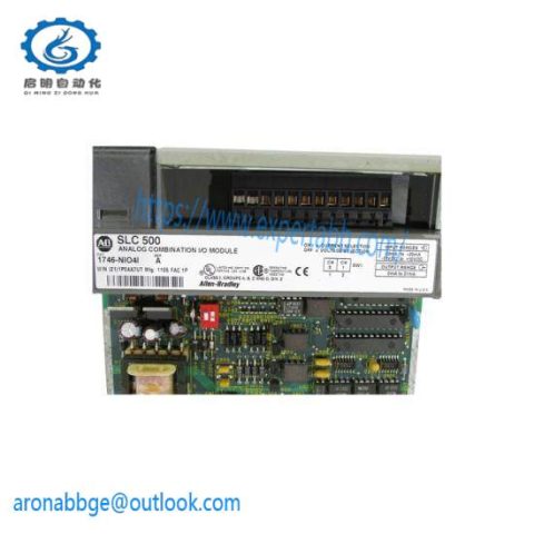 Allen-Bradley SLC500 1746-NIO4I Analog Combination Module