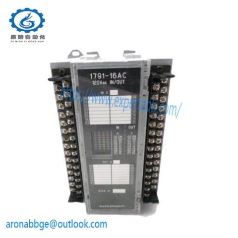 ABB 1791-16AC BLOCK I/O MODULE, Advanced Control System Component