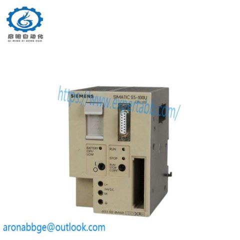 SIEMENS 6ES5102-8MA12 Central Processing Unit: Advanced Control for Industrial Automation