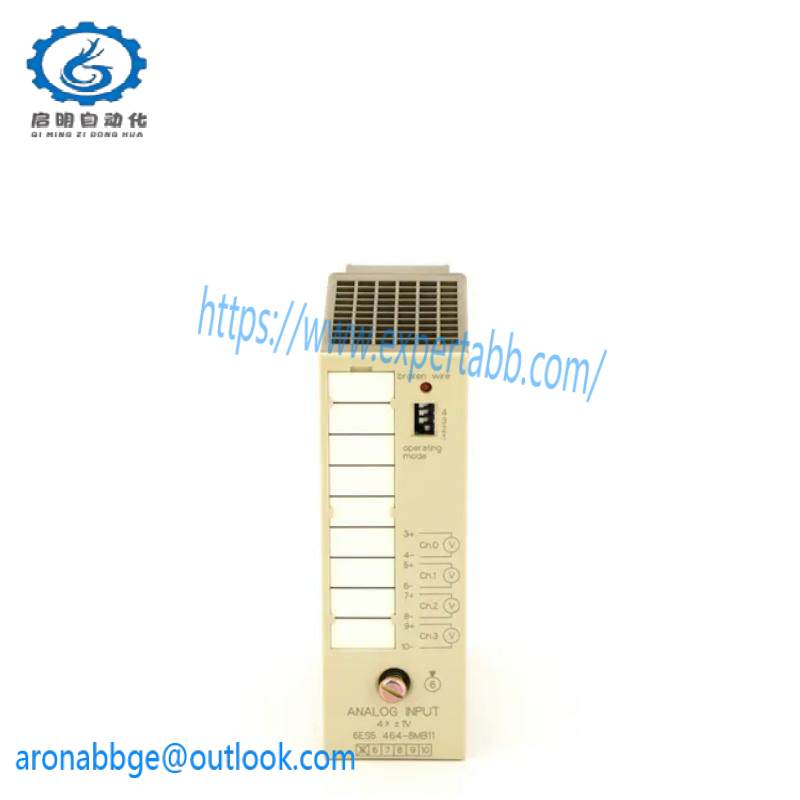 6es5464-8mb11_siemens_analog_input_module.jpg SIEMENS 6ES5464-8MB11: Industrial Analog Input Module for Enhanced Automation Solutions