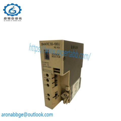 SIEMENS 6ES5931-8MD11: High-Performance Power Supply for Industrial Automation