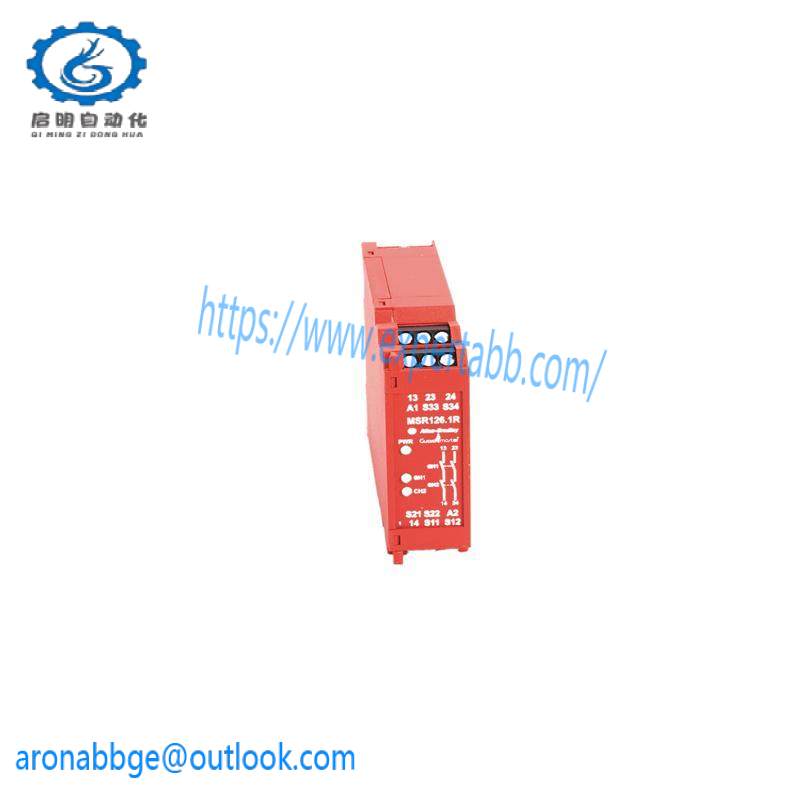 ab_msr126_1t_440r-n23114_safety_relay.jpg AB AB MSR126.1T 440R-N23114 Safety Relay: Advanced Protection Module