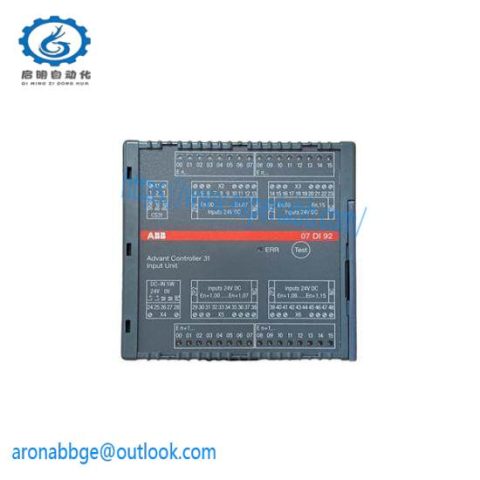 ABB 07DI92 WT92 GJR5252400R4101 Digital I/O Module: Precision Control in Industrial Automation