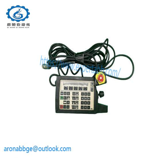 abb_3hab2136-001_robot_teach_pendant.jpg ABB 3HAB2136-001 Robot Teach Pendant: Industrial Control, Advanced Teaching Tool