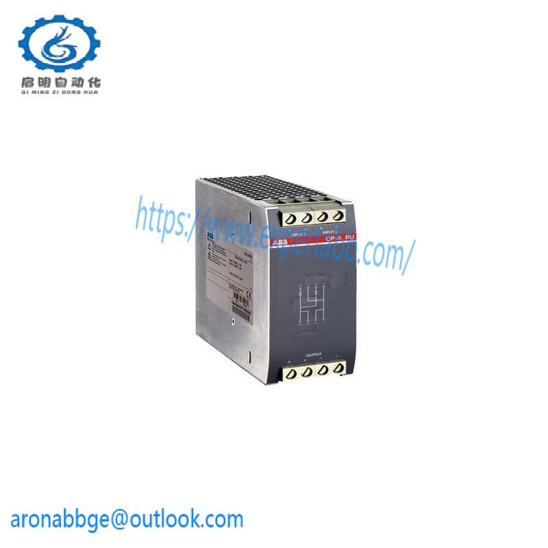 abb_cp-a_ru_1svr427071r0000_redundancy_unit.jpg ABB CP-A RU 1SVR427071R0000 - Redundancy Unit for Enhanced Process Safety
