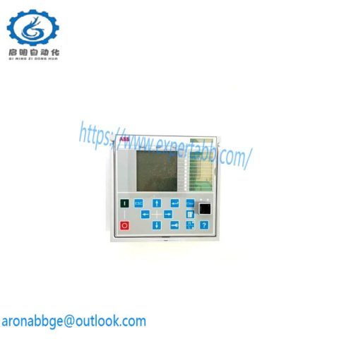 ABB DIS0012: Large IEC Aluminum Front Panel for HMI Systems