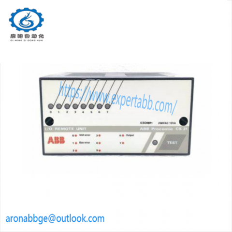 ABB ICSO08R1 Binary Input Module, 230V; Manufacturer: ABB