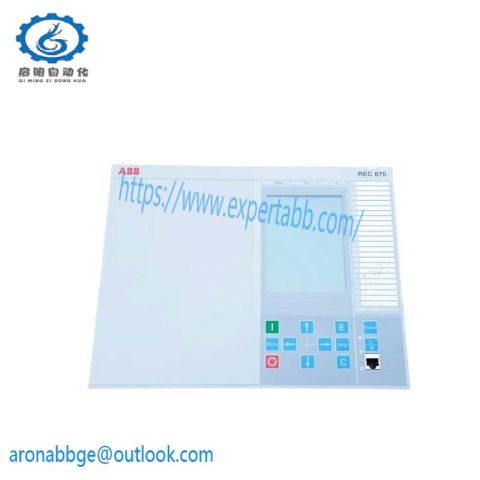 ABB REC670 1MRK000008-NB: Advanced Bay Control Display, Designed for Industrial Automation