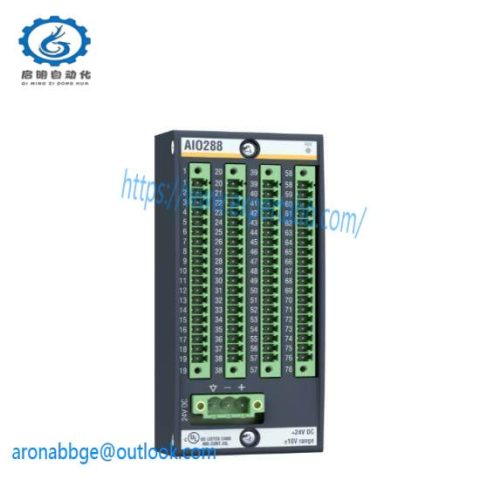 Bachmann AIO288/1 - High-Precision Analog I/O Module for Industrial Control