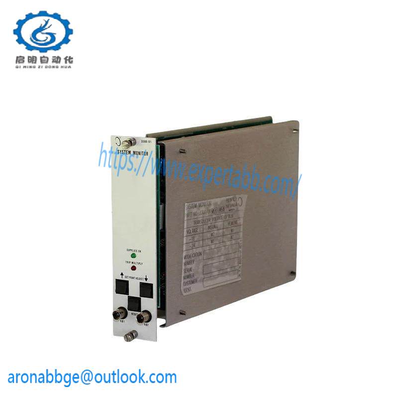 bently_nevada_3300_16-15-01-03-00-00-02_dual_vibration_monitor.jpg Bently Nevada 3300 Series Dual Vibration Monitor, Comprehensive Solution for Industrial Equipment Monitoring