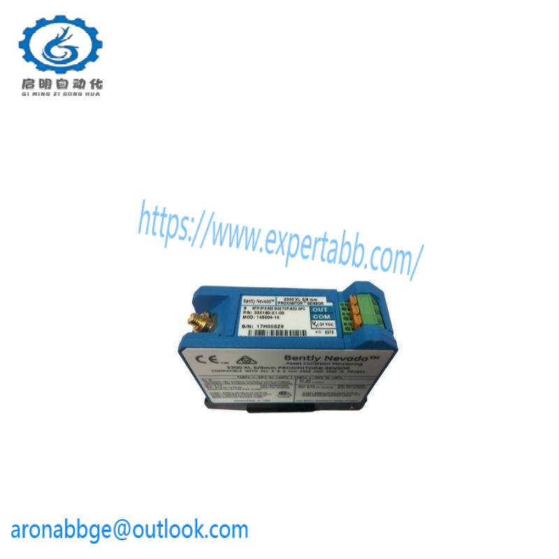 bently_nevada_330180-x1-05_145004-09_proximitor_sensor.jpg BENTLY NEVADA 330180-X1-05 145004-09 Proximitor Sensor: Precision Measurement for Industrial Control