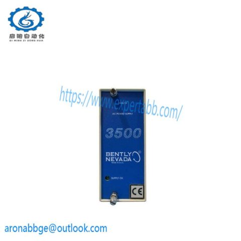 Bentley Nevada 3500/15-05-00 Power Supply - Reliable Industrial Control Solution