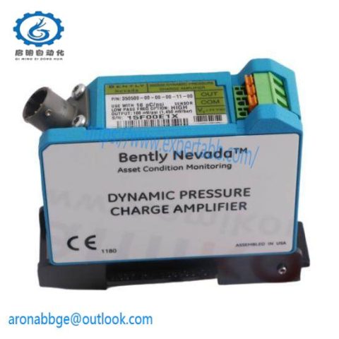 Bently Nevada 350500-00-00-00-11-00 Dynamic Pressure Charge Amplifier