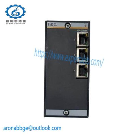 Bachmann EM203 Ethernet Control Module, High-Speed Communication for Industrial Automation