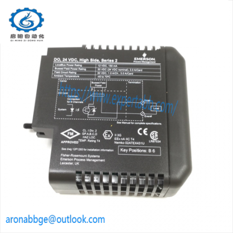 EMERSON KJ3241X1-EA1: Industrial Automation Interface Module, for Reliable Control Solutions