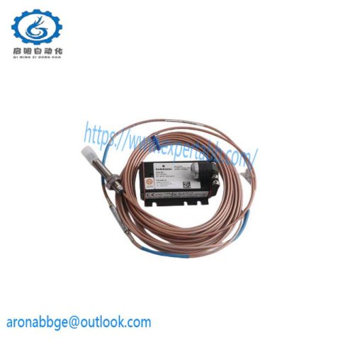 EMERSON PR6423/10R-131 CON041 Eddy Current Transducer, Precision Measurement for Industrial Control Systems