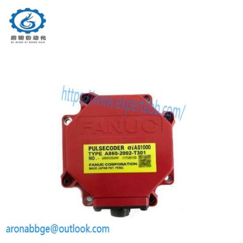 Fanuc A860-2002-T321 High Precision Pulse Encoder, Robust Industrial Control Module
