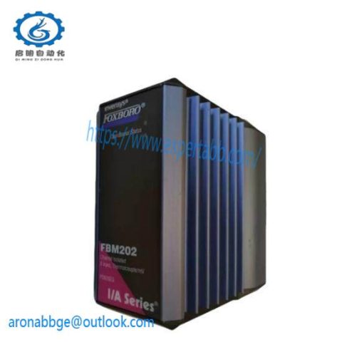 Invensys Foxboro FBM202 P0916AC: Input Interface Module, Advanced Control Solutions