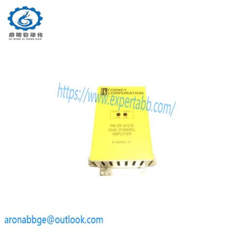 FORNEY RM DR6101E Dual Range Flame Amplifier: Industrial Flame Detection & Control