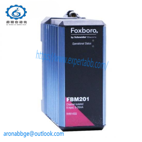 FOXBORO FBM201 RH914SQ: Channel Isolated 8-Input Module for Industrial Control Systems