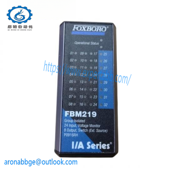 FOXBORO FBM219 P0916RH: Comprehensive 24-Channel Isolated Voltage Monitor for Industrial Control