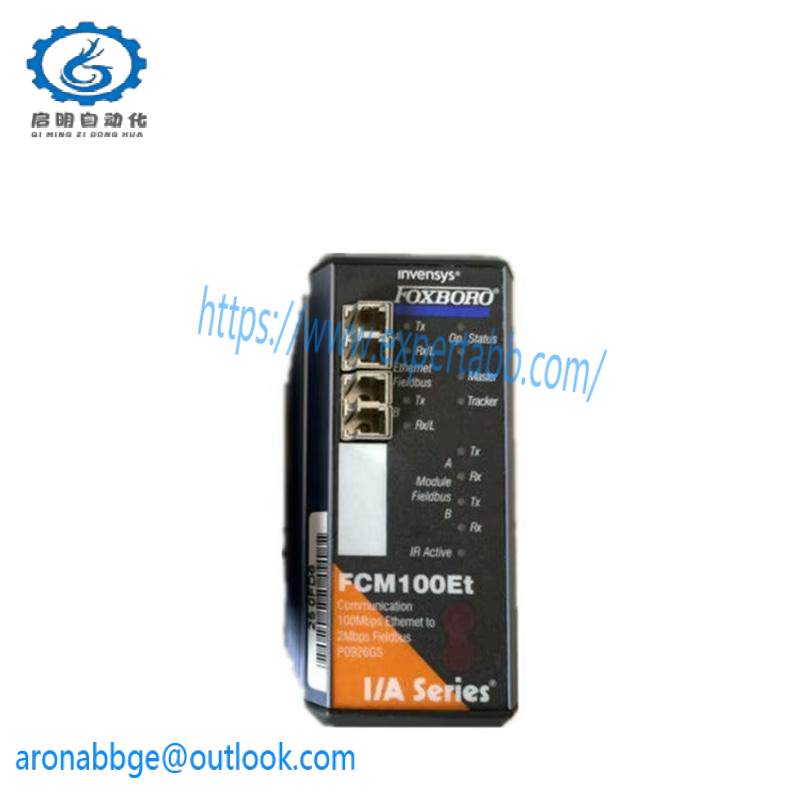 foxboro_fcm100et.jpg Foxboro FCM100ET - Advanced Communication Module for Industrial Automation