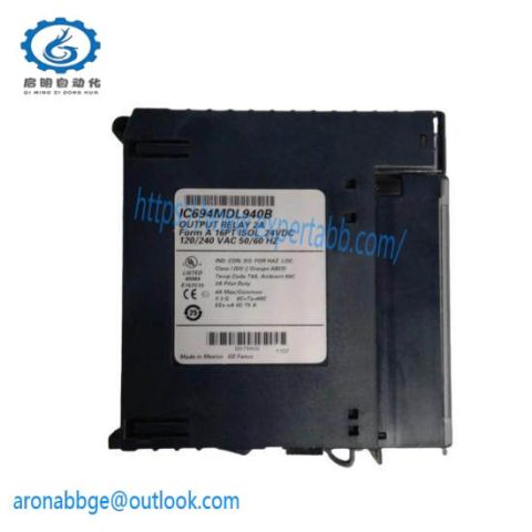 GE FANUC IC694MDL940 - PACSystems RX3i PLC Output Module, Efficient Control for Industrial Applications