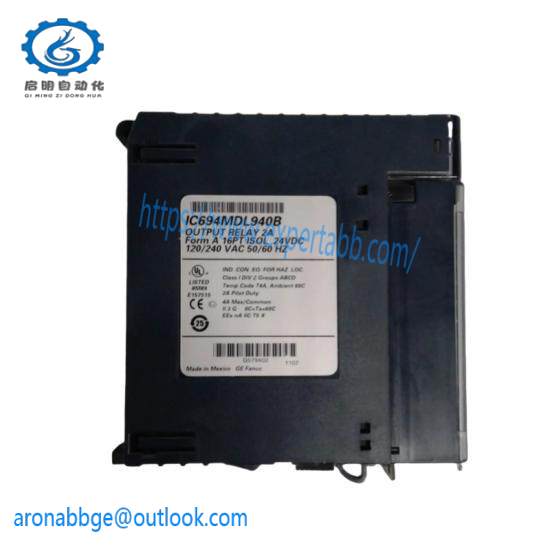 ge_fanuc_ic694mdl940_pacsystems_rx3i.jpg GE FANUC IC694MDL940 - PACSystems RX3i PLC Output Module, Efficient Control for Industrial Applications