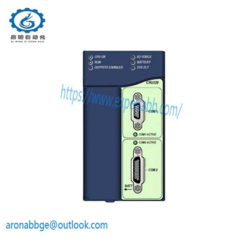 GE IC695CRU320 Modular Controller, Advanced Control System, 200 Characters Max