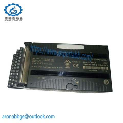 GE IC200ALG262 Analog Input Module: High-Precision Data Acquisition, Industrial Control Solutions