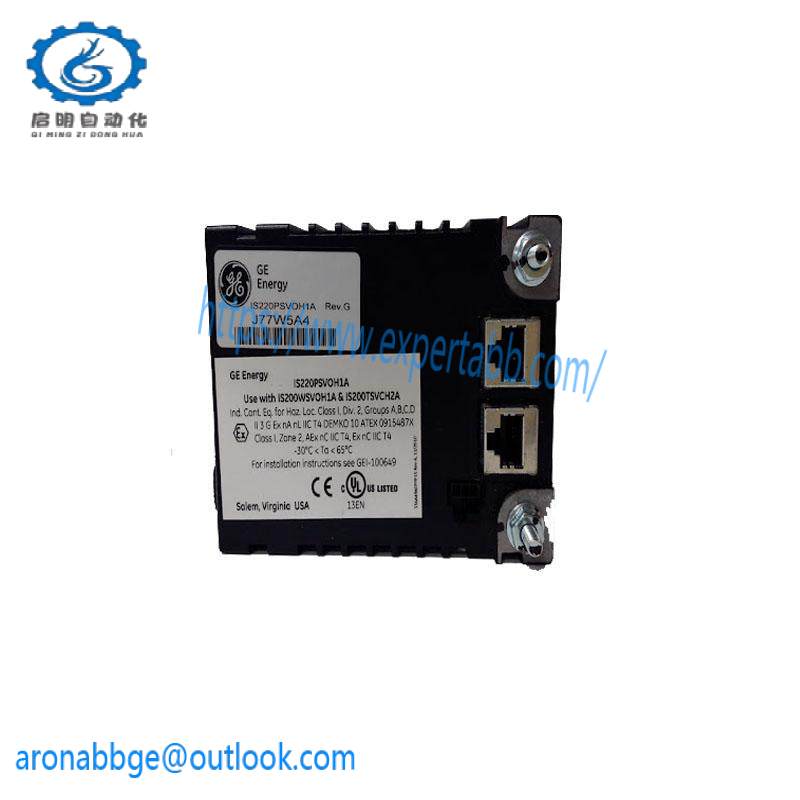 is220psvoh1a_no_rev_ge_boards_turbine_control.jpg GE IS220PSVOH1A (NO REV) Boards & Turbine Control Systems
