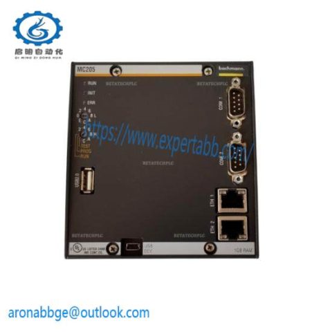 Bachmann MC205 Processor Module, High Performance Control Solutions