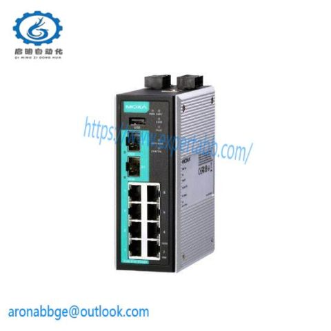 MOXA EDR-810-2GSFP Secure Router - High-Speed Gigabit Ethernet Router for Secure Network Connections