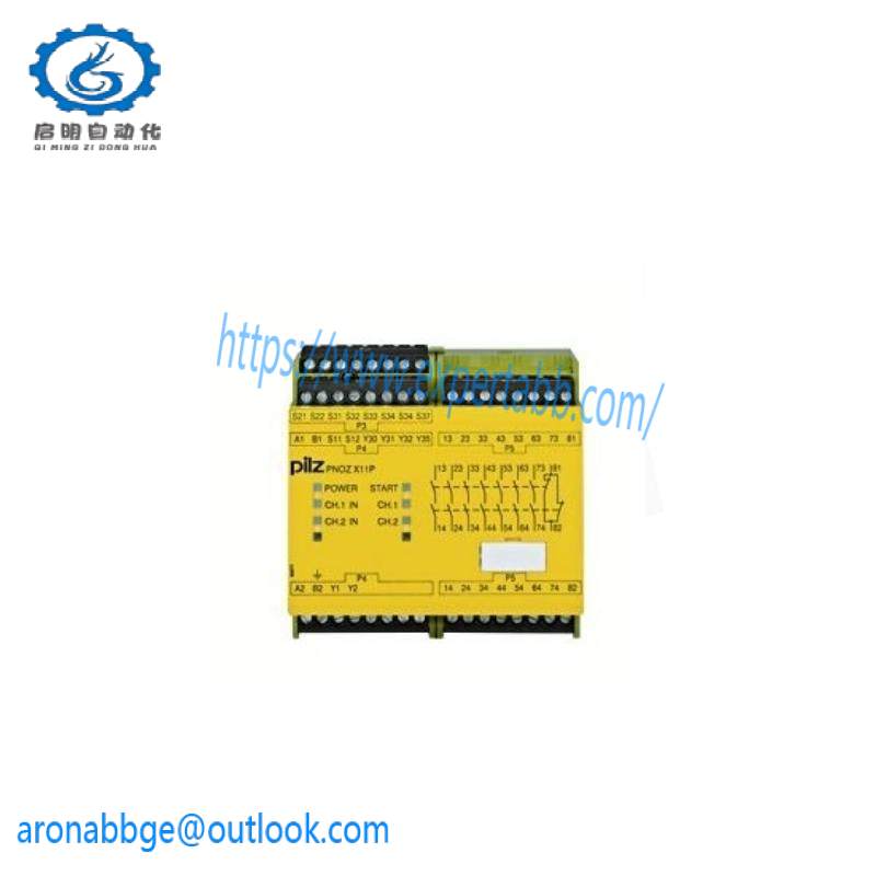 pilz_777080_pnoz_x11p_safety_relay.jpg PILZ 777080 - PNOZ X11P Safety Relay: Advanced Industrial Safety Solution