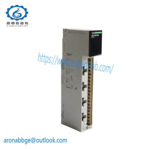 Schneider Electric 140ATI03000 Temperature Control Input Module, 8 Channels, J, K, E, T, S, R, B Types