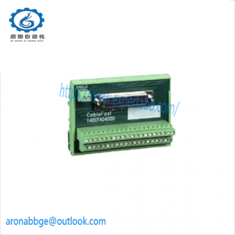 Schneider 140CFA04000 Universal Wiring Block - Advanced Control Module for Industrial Automation