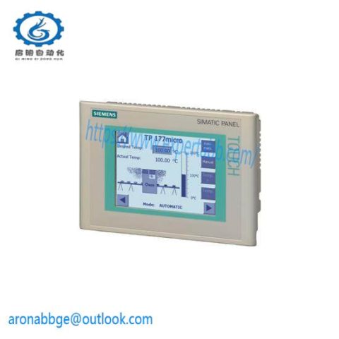 SIEMENS 6AV6 640-0CA11-0AX1 Touch Panel: Precision Control, Smart Design