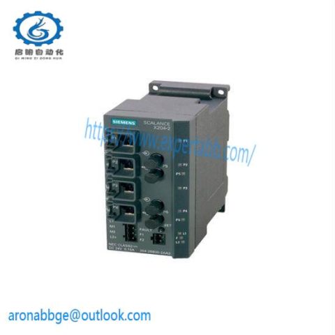 SIEMENS SCALANCE X204-2 BB 10 AA3 Industrial Ethernet Switch