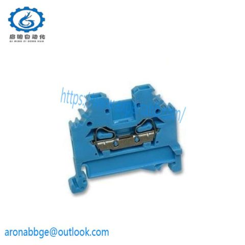 WAGO 280-104 DIN Rail Terminal Block with CAGE CLAMP Technology - 2 Conductor