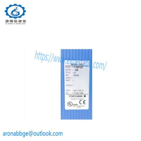 Yokogawa F3BP20-0N Basic CPU Module: Efficient & Reliable Control Core