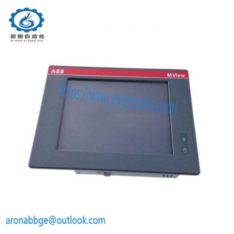 ABB 1TGE120025R0101 M VIEW Display, Industrial Control Module