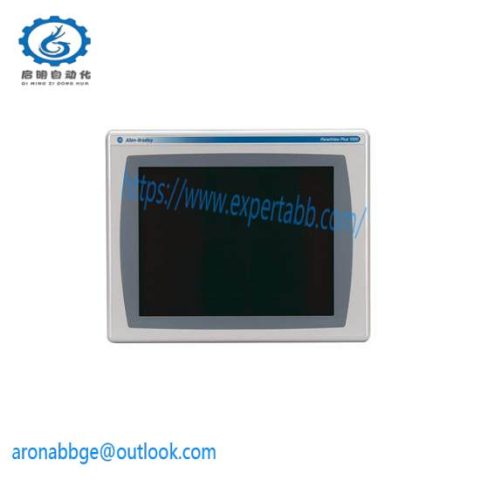 Allen-Bradley 2711P-RDT15C/B Industrial Touch Display, High-Resolution LCD Module