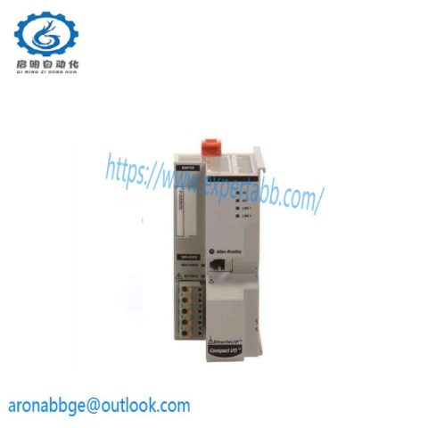Allen-Bradley AB 5069-AENTR Ethernet I/O Adapter Module - Open Style, 31 Compact 5000 I/O Support