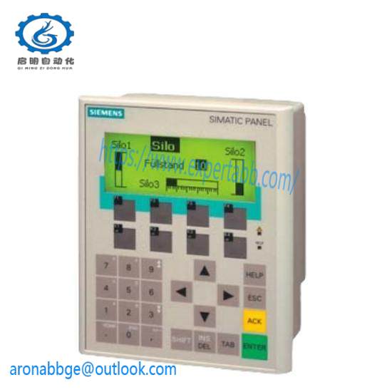 6av6641-0ca01-0ax1_siemens_operator_panel.jpg Siemens SIMATIC OPERATOR PANEL OP77B BACKLIT LC DISPLAY, 4.5" GRAPHICS CAPABLE, MPI-/PROFIBUS-DP INTERFACE, UPTO 12 MB STORAGE, PRINTER/USB INTERFACE, MMC CARD SLOT, WINCC FLEXIBLE 2004 COMPATIBLE