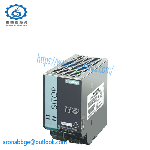 SIEMENS 6EP1 333-3BA00 Power Supply Input: Industrial Control Solutions
